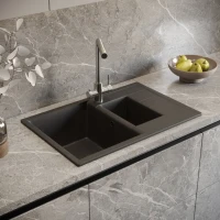 Мойка кухонная Domaci Болонья М-210-007 антрацит Мойка кухонная Domaci Болонья М-210-007 антрацит