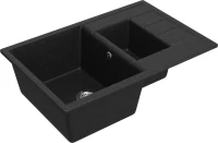 Мойка кухонная Domaci Болонья М-210-007 антрацит Мойка кухонная Domaci Болонья М-210-007 антрацит