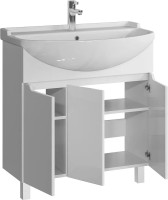 Мебель для ванной комнаты SanStar Лайн 80 раковина Амур
