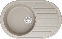 Мойка кухонная Domaci Болонья М-11-003 бежевая Мойка кухонная Domaci Болонья М-11-003 бежевая