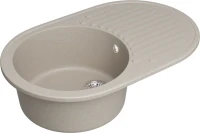 Мойка кухонная Domaci Болонья М-11-003 бежевая Мойка кухонная Domaci Болонья М-11-003 бежевая
