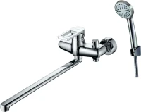 Смеситель с длинным изливом для ванны D-lin D149308 хром Смеситель с длинным изливом для ванны D-lin D149308 хром