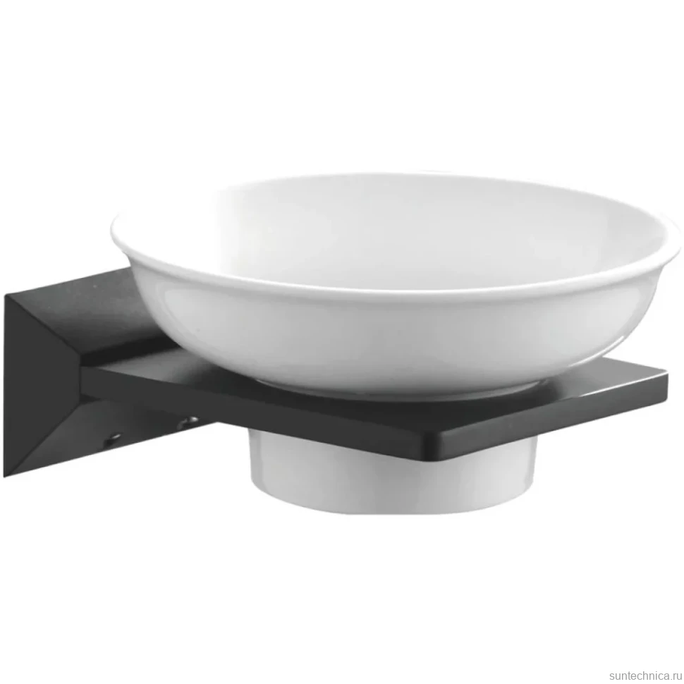 Мыльница Rose RG16H RG1603H черный