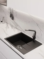 Мойка кухонная Emar Quartz EMQ-1580.Q морион