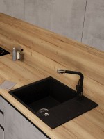 Мойка кухонная Emar Quartz EMQ-1580.Q морион