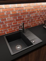 Мойка кухонная Emar Quartz EMQ-1580.Q морион