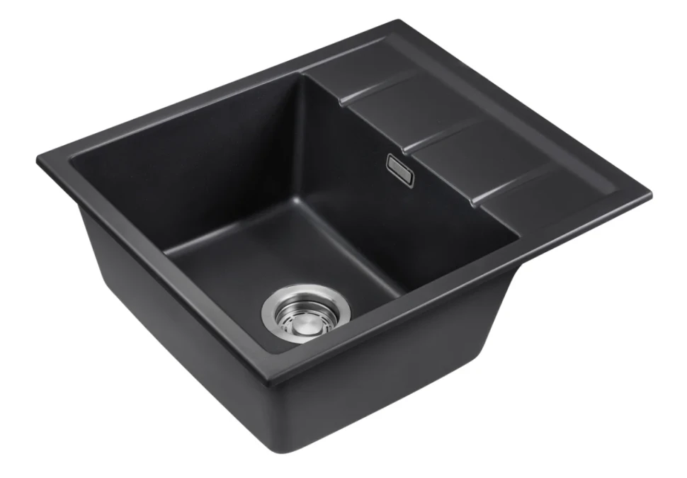 Мойка кухонная Emar Quartz EMQ-1580.Q морион