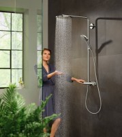 Душевая стойка Hansgrohe Raindance Select S 240 1jet 27633000 Showerpipe, хром