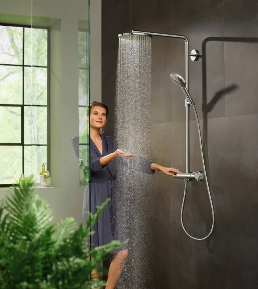 Душевая стойка Hansgrohe Raindance Select S 240 1jet 27633000 Showerpipe, хром