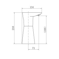 Дозатор для жидкого мыла Fashun A410-8 сенсорный, настольный, белый
