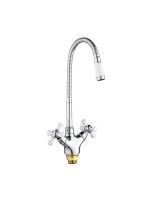 Смеситель для кухни РМС SL92W SL92W-279F хром, белый
