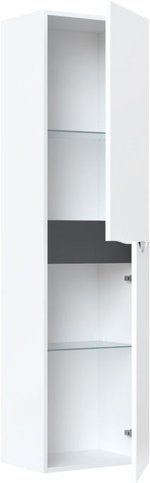 Шкаф пенал для ванной IDDIS Cloud 40 R