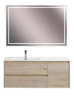 Мебель для ванной комнаты BelBagno Kraft L, 120 rovere galifax bianco
