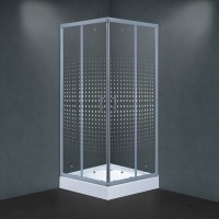 Душевой уголок Timo Viva Lux TL-9002 Romb Glass с поддоном