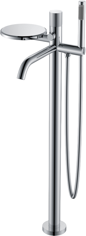 Напольный смеситель для ванны с душем Boheme Stick 129-CRCR.2 chrome touch chrome