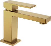 Смеситель для раковины Boheme Qubic 471-BR bronze