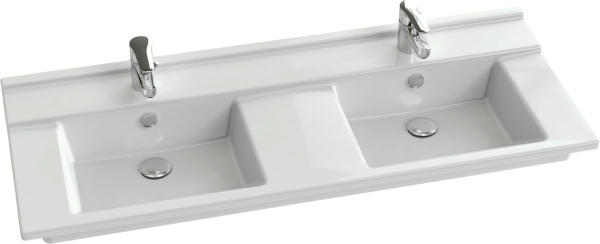 Мебельная раковина Jacob Delafon Struktura EXF112 120 см, двойная