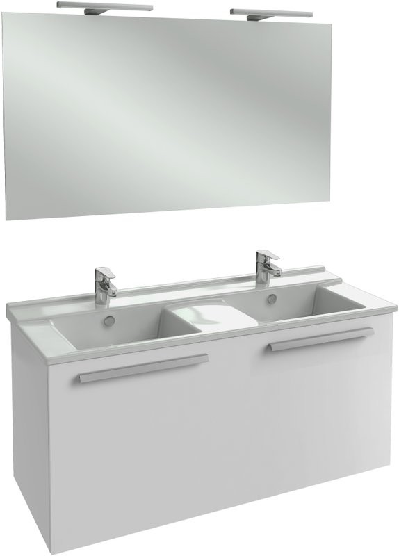 Мебельная раковина Jacob Delafon Struktura EXF112 120 см, двойная