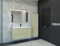 Мебель для ванной комнаты Caprigo Forte 100 R подвесная, фисташка