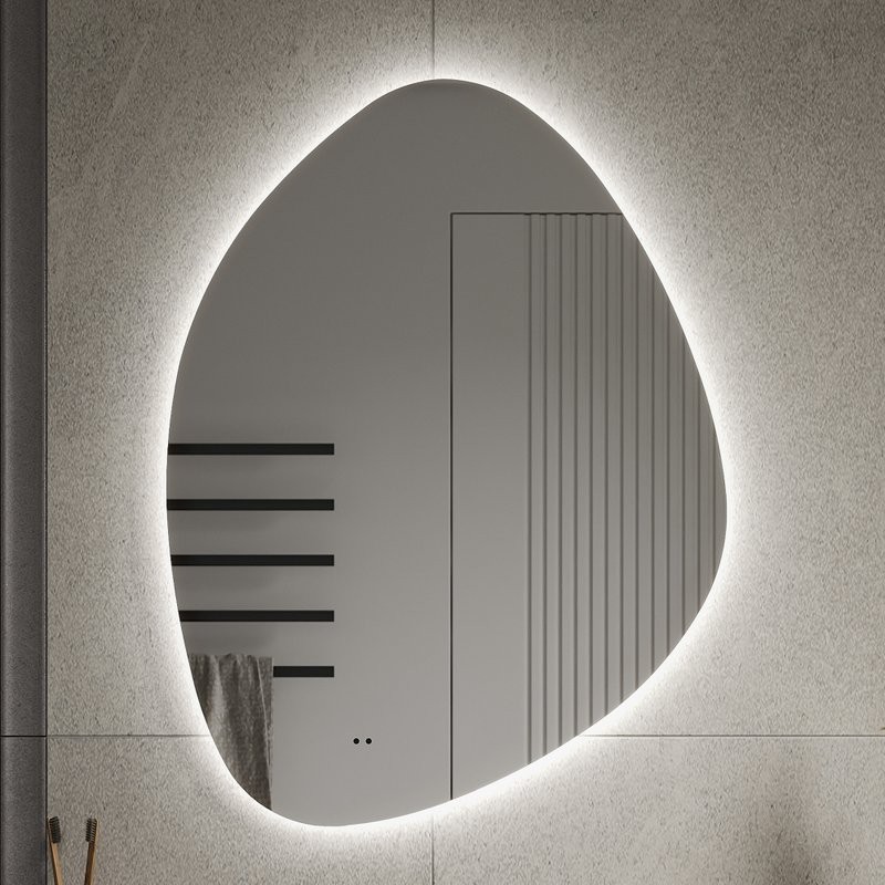 Зеркало Vigo Flam Classic 600 с подсветкой, инфракрасный выключатель