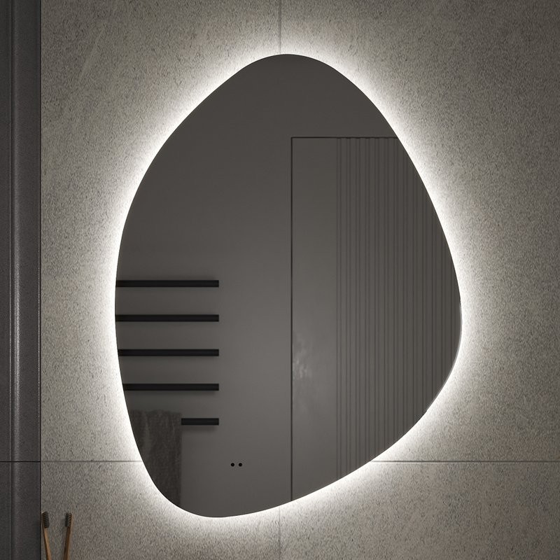 Зеркало Vigo Flam Classic 600 с подсветкой, инфракрасный выключатель