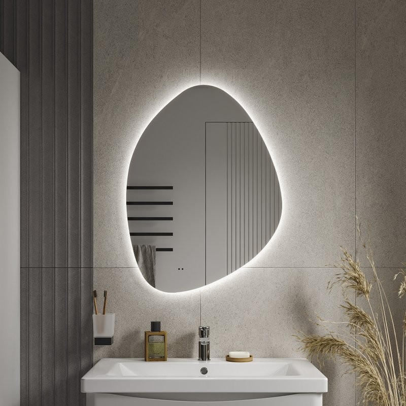 Зеркало Vigo Flam Classic 600 с подсветкой, инфракрасный выключатель