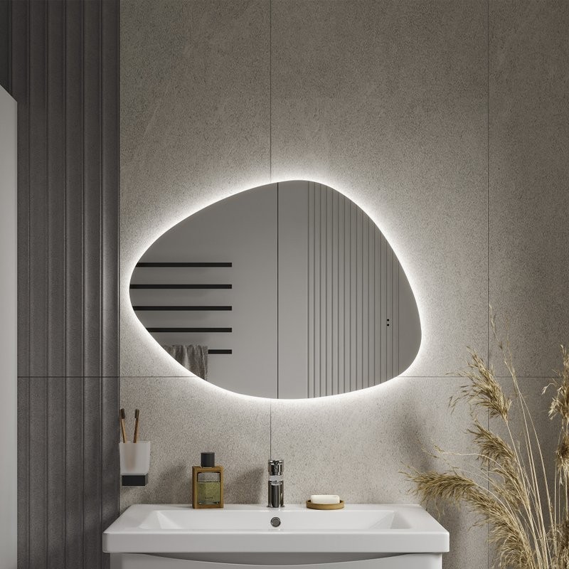 Зеркало Vigo Flam Classic 600 с подсветкой, инфракрасный выключатель