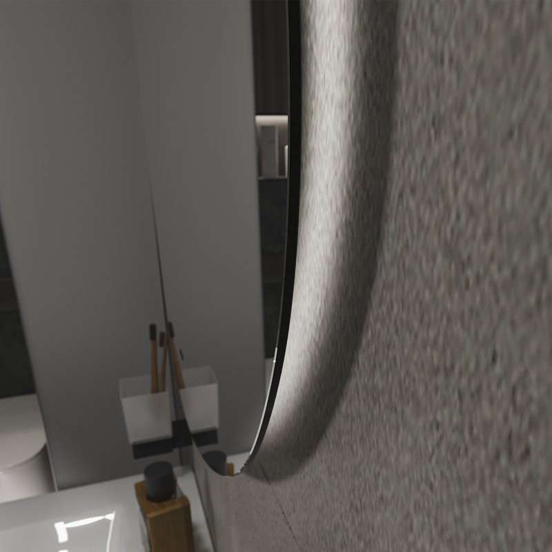 Зеркало Vigo Flam Classic 600 с подсветкой, инфракрасный выключатель