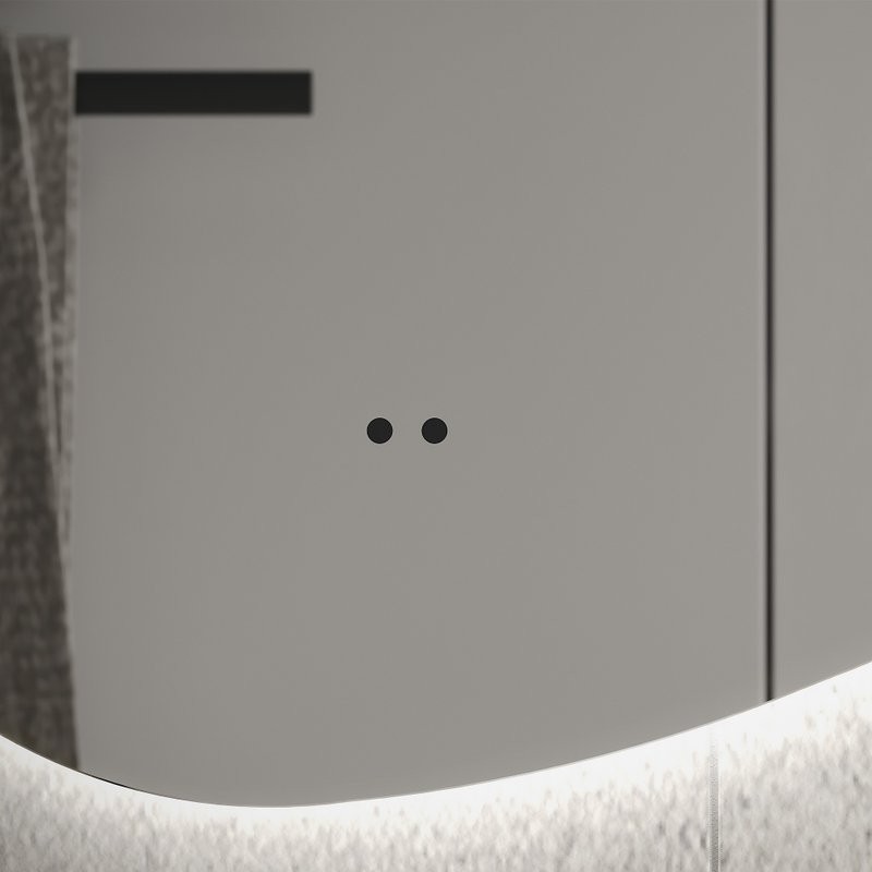 Зеркало Vigo Flam Classic 600 с подсветкой, инфракрасный выключатель