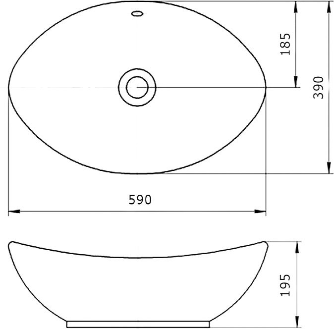Тумба с раковиной Teymi Ritta 85 дуб эврика, матовая белая, раковина Lori 60