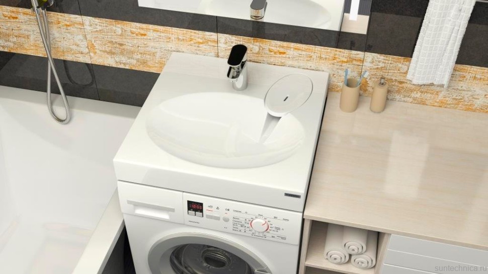 Раковина над стиральной машиной Paulmark Mond PM720431