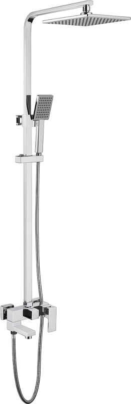 Душевая стойка Abber Daheim AF8216 хром