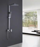 Душевая стойка Abber Daheim AF8216 хром