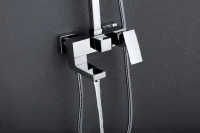 Душевая стойка Abber Daheim AF8216 хром