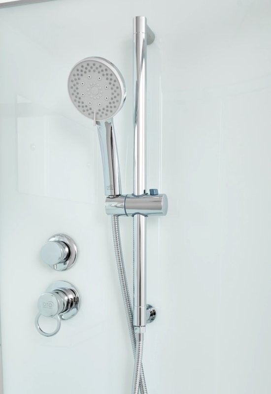 Душевая кабина DTO D D272L профиль хром, стекло матовое