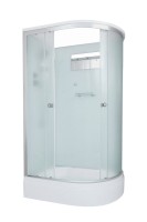 Душевая кабина DTO D D272L профиль хром, стекло матовое