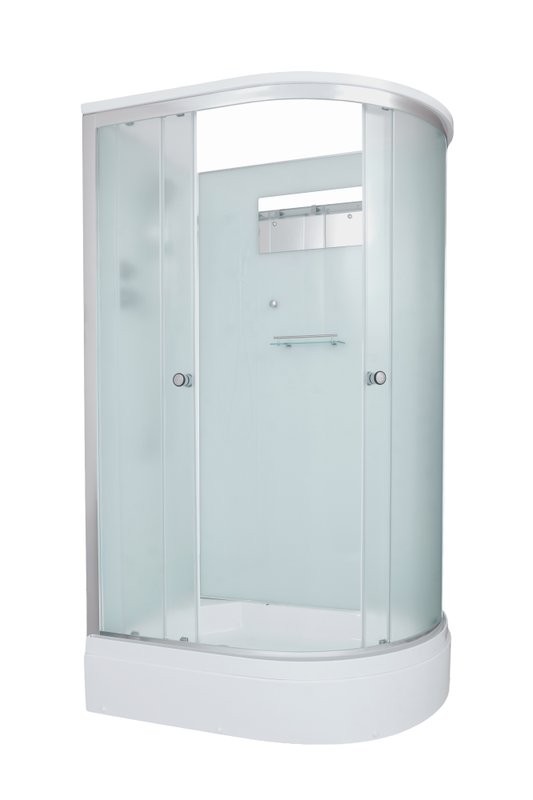 Душевая кабина DTO D D272L профиль хром, стекло матовое