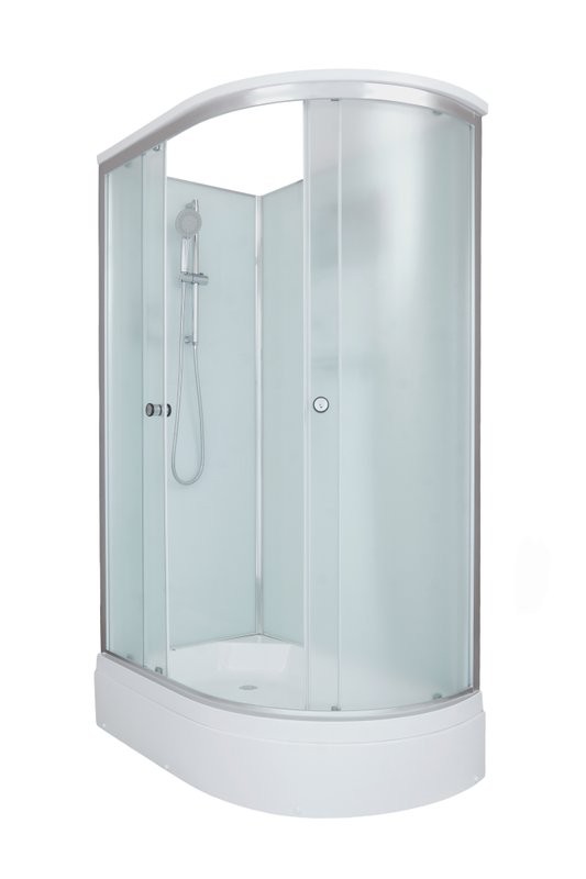 Душевая кабина DTO D D272L профиль хром, стекло матовое