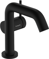 Смеситель для раковины Hansgrohe Tecturis S Fine 110 CoolStart 73320670 матовый черный