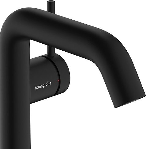 Смеситель для раковины Hansgrohe Tecturis S Fine 110 CoolStart 73320670 матовый черный