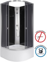 Душевая кабина Niagara Eco E90/40/TN/BK 90х90 см