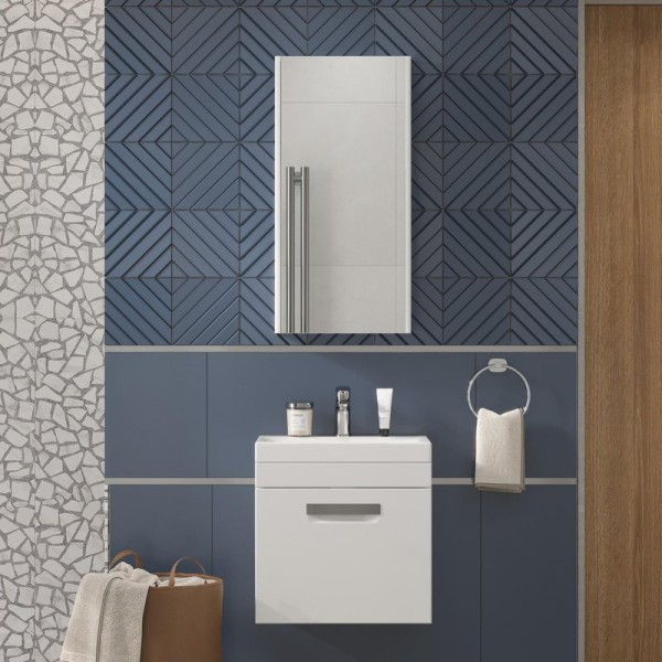 Мебель для ванной комнаты Velvex Estea 50.1Y белая матовая