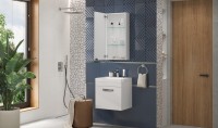 Мебель для ванной комнаты Velvex Estea 50.1Y белая матовая