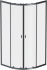 Душевой уголок AM.PM X-Joy Twin Slide W88G-205-090BT64 90x90, профиль черный