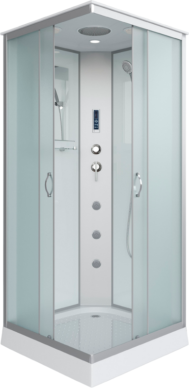 Душевая кабина Niagara Classic NG-1101-14F 90х90 см, с гидромассажем и пультом управления