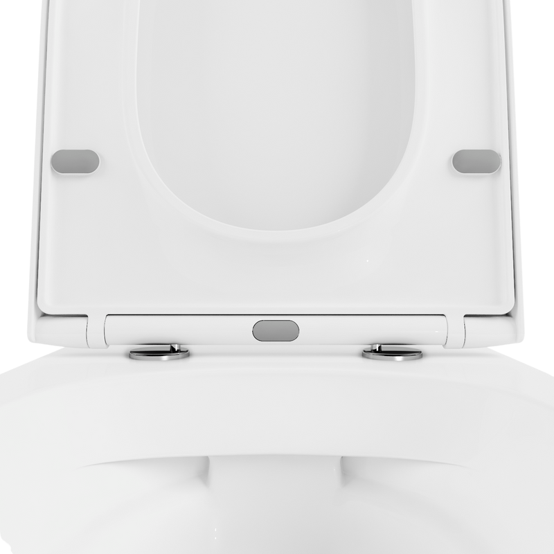 Комплект Унитаз подвесной Lavinia Boho Elegant Rimless 3308101R безободковый, с микролифтом + Шумоизоляция RelFix 38050010