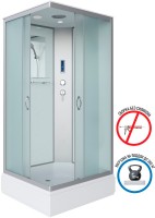 Душевая кабина Niagara Classic NG-33984-14QP 90х80 см, с пультом управления и FM-радио