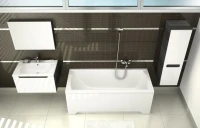 Акриловая ванна Ravak Classic 160x70 см, пристенная, белая, на ножках
