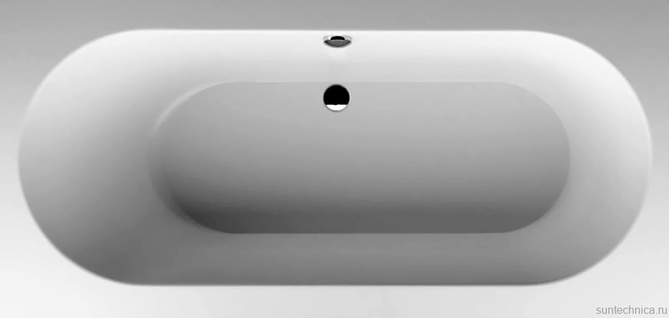 Акриловая ванна Villeroy & Boch Oberon UBQ199OBE2V-01 190x90 см, встраиваемая, цвет альпийский белый, на ножках
