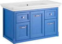 Мебель для ванной комнаты ASB-Woodline Толедо 105 синяя